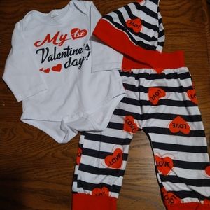 Valentines Day baby Bundle